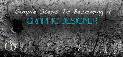 designer graphic steps simple become