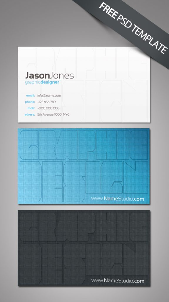 business card template psd business card templates free download