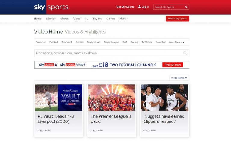 Can You Watch Sky Sports Outside the UK